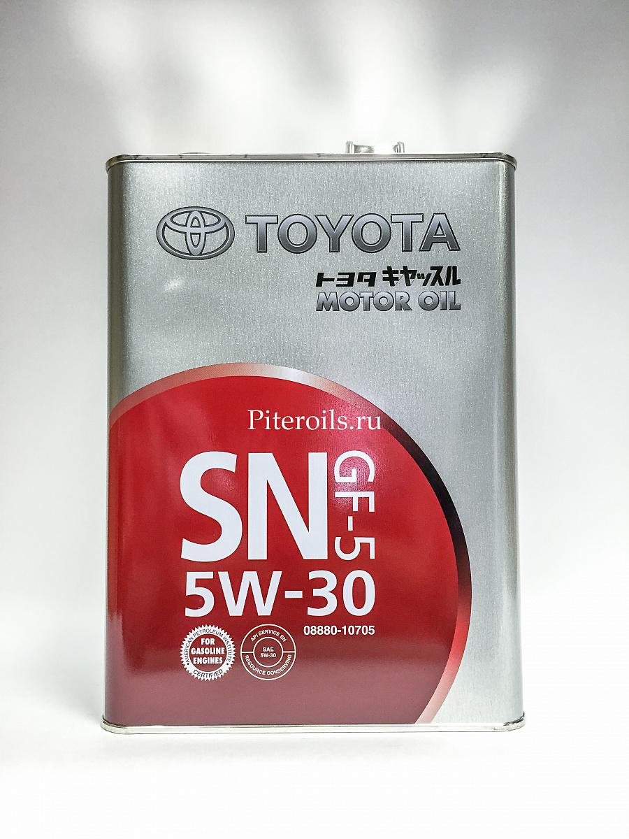 TOYOTA 08880-10705 Масло моторное 5W-30 4л